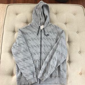 Grey Nike Men’s XL Tech Nit Sweat Shirt